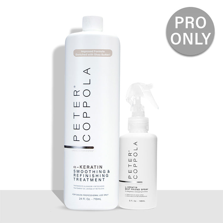 a-Keratin Smoothing & Refinishing Treatment (24 oz.) + Free Gift!