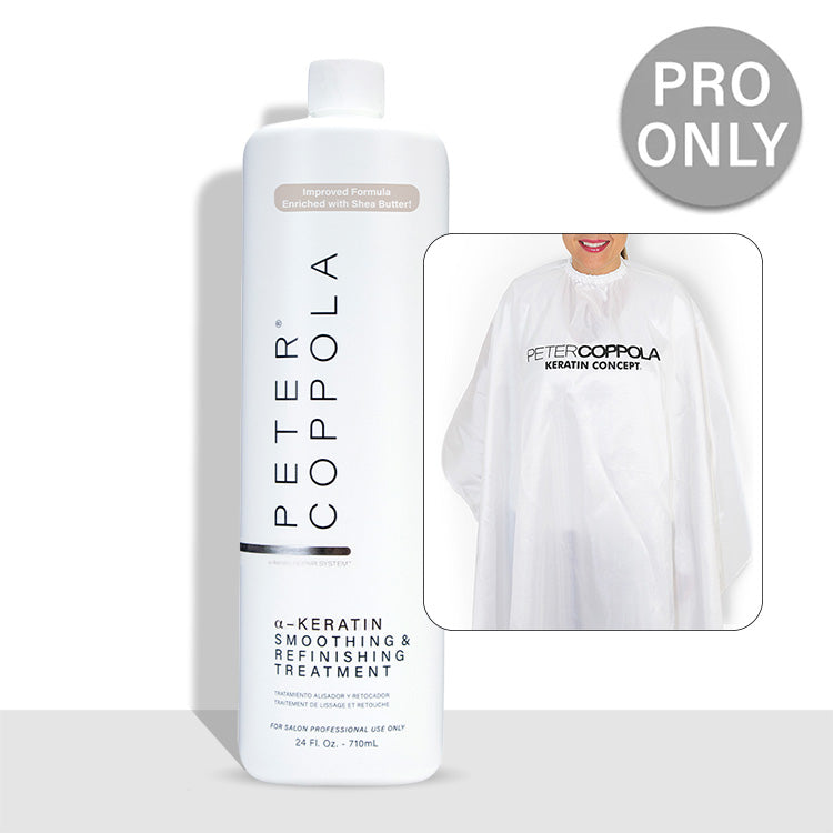 a-Keratin Smoothing & Refinishing Treatment (24 oz.) + Free Gift!