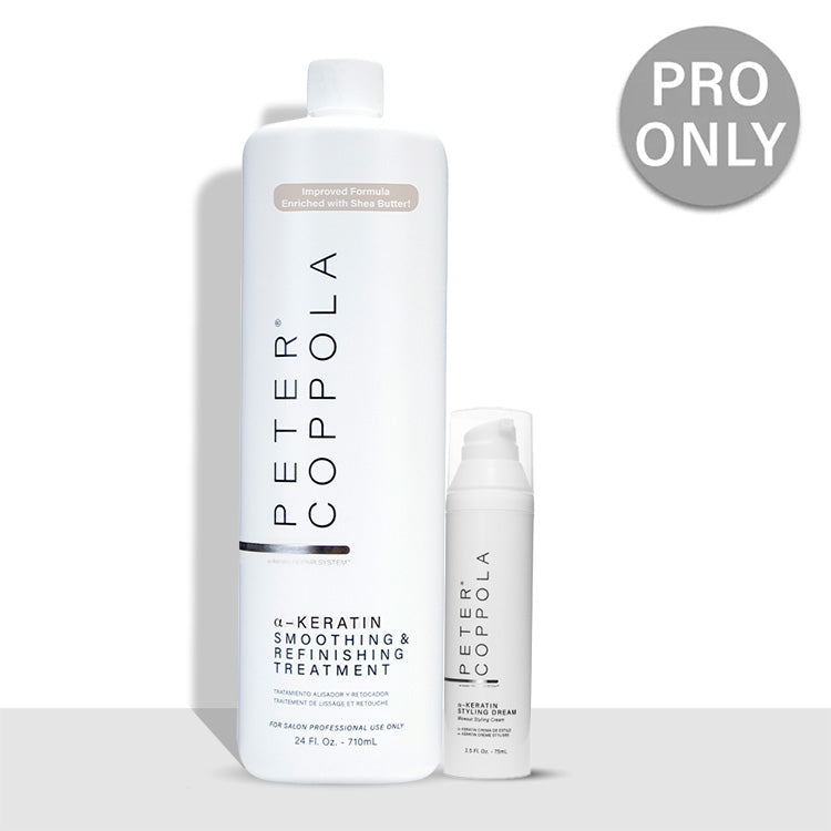 a-Keratin Smoothing & Refinishing Treatment (24 oz.) + Free Gift!