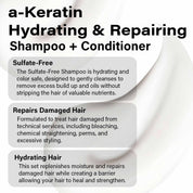 a-Keratin Hydrating & Repairing Duo (10oz.)